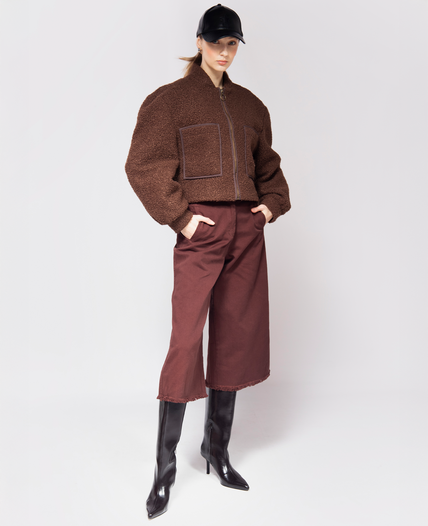 ENTREGA INMEDIATA Chaqueta Mia / Chocolat