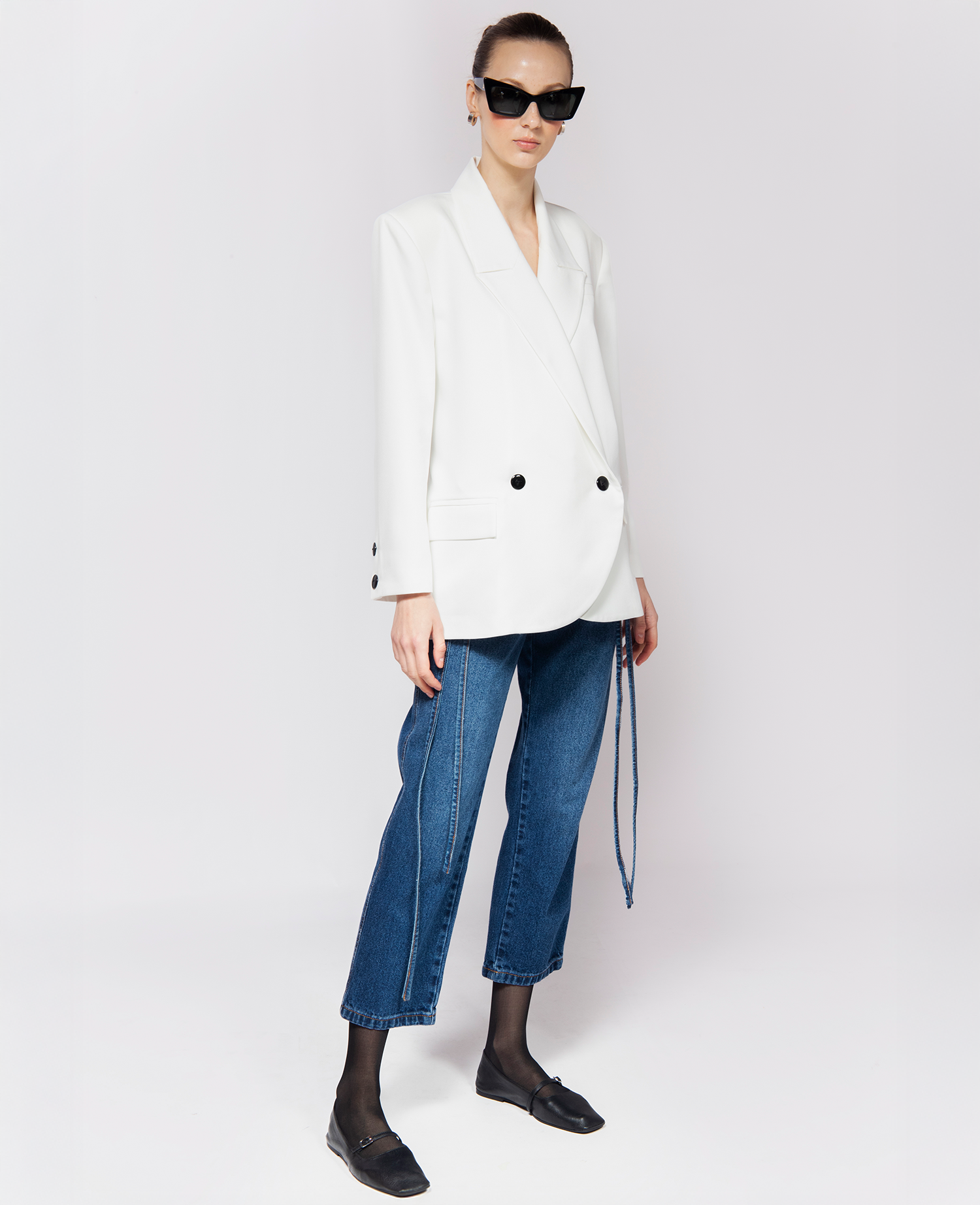 ENTREGA INMEDIATA Chaqueta Peonia White