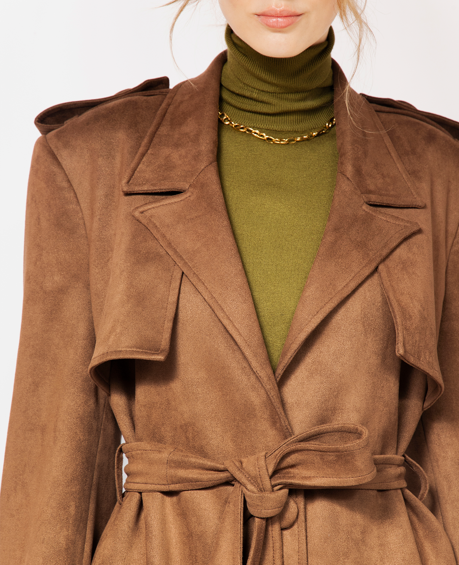 ENTREGA INMEDIATA Abrigo Gardenia Brown