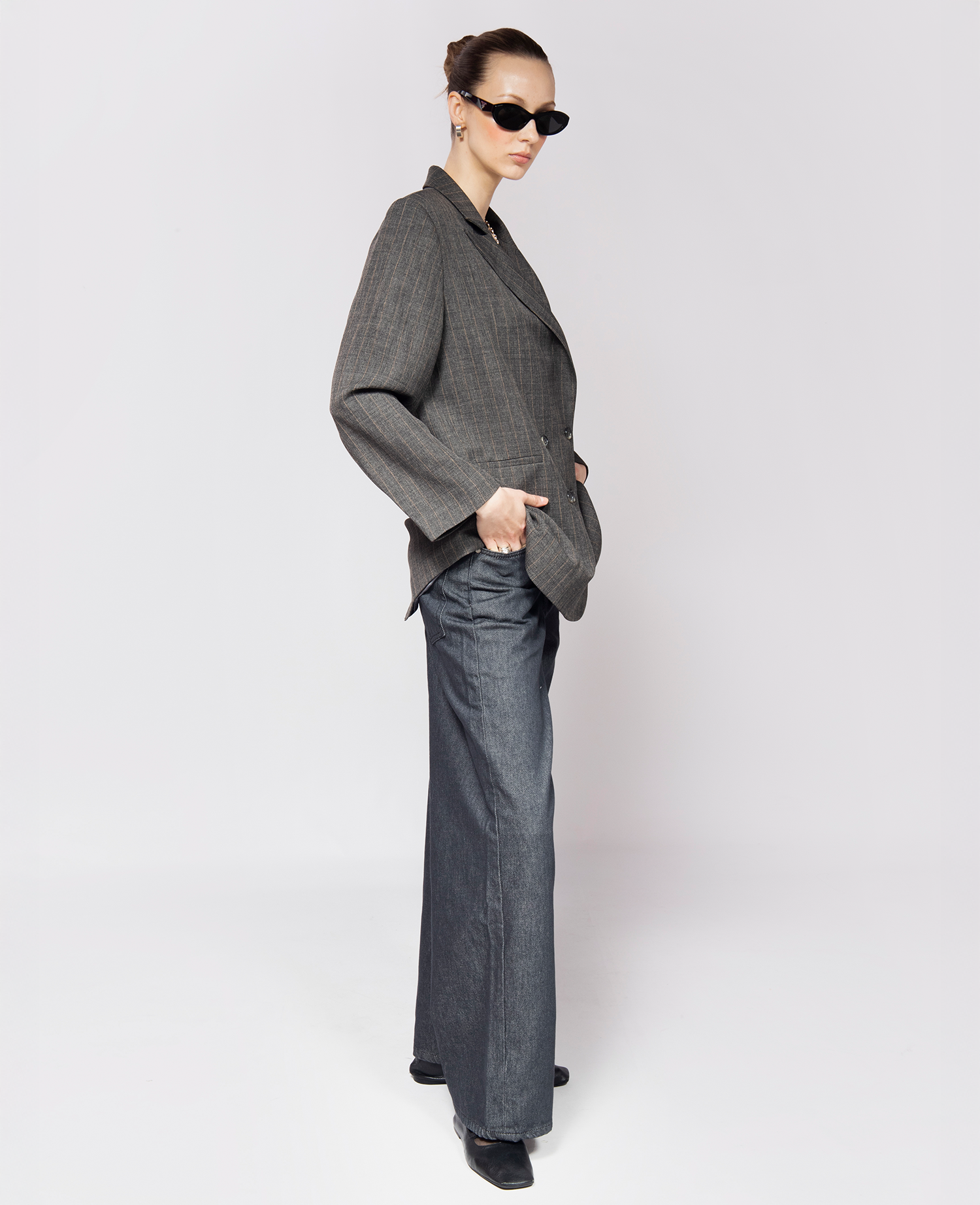 ENTREGA INMEDIATA / Blazer Maggie Grey