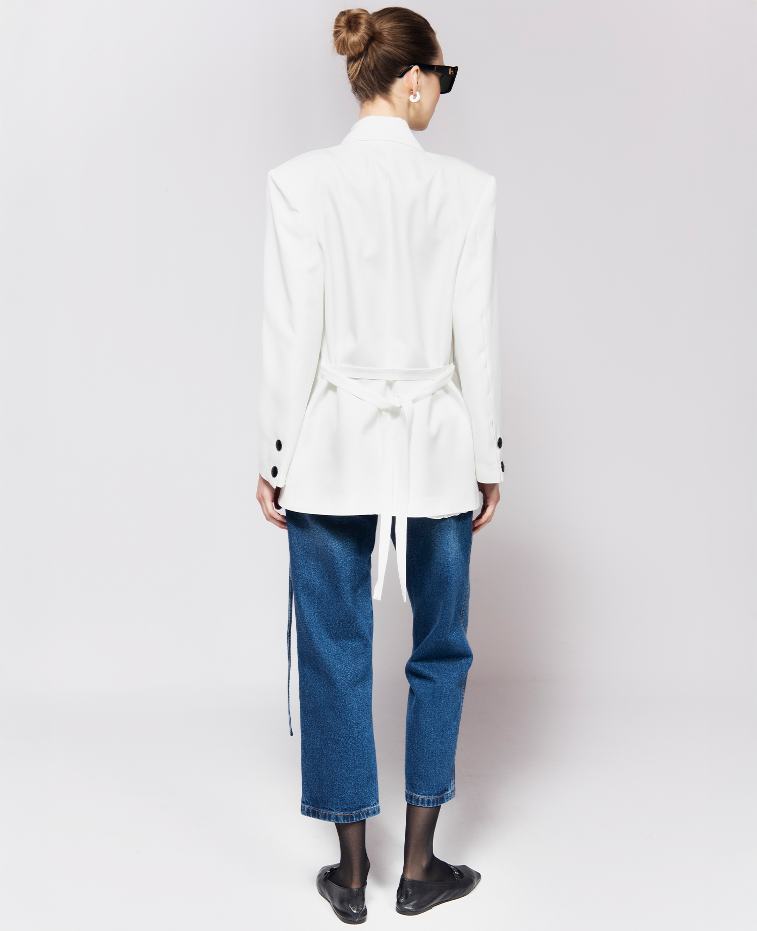 ENTREGA INMEDIATA Chaqueta Peonia White