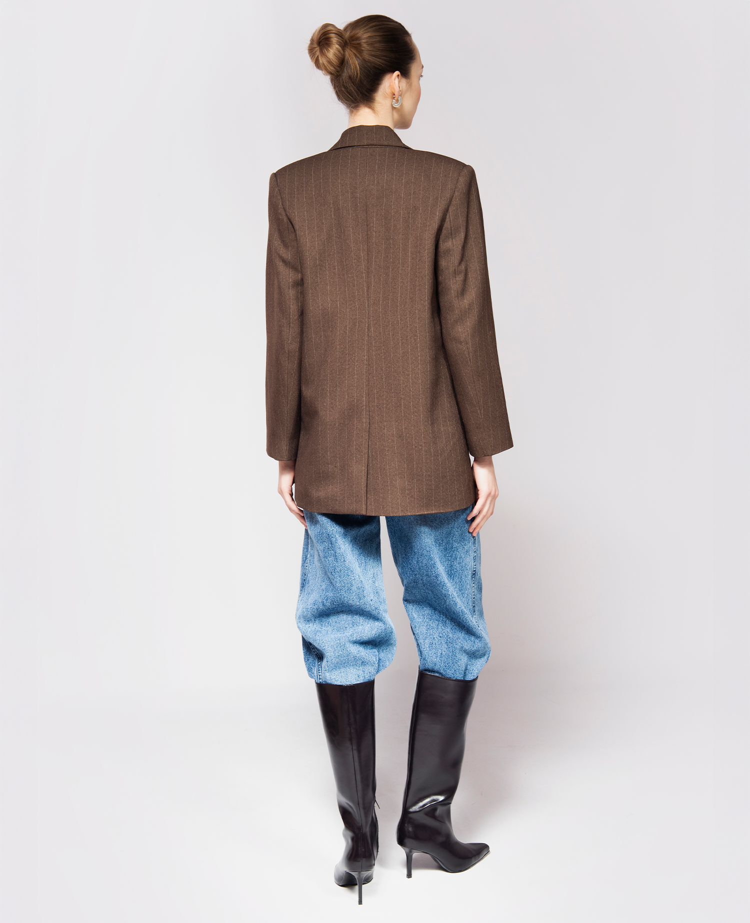 ENTREGA INMEDIATA / Blazer Maggie Chocolat