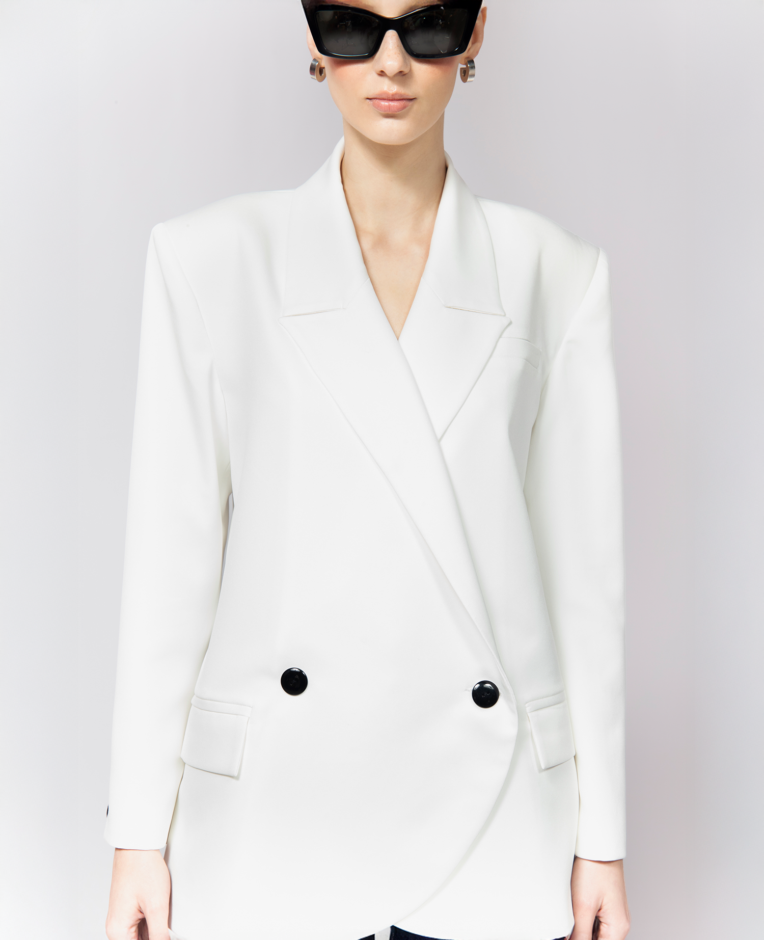 ENTREGA INMEDIATA Chaqueta Peonia White