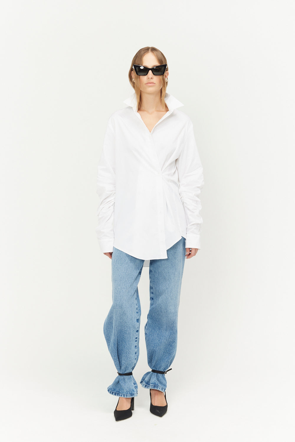 ENTREGA INMEDIATA Camisa Huayún White