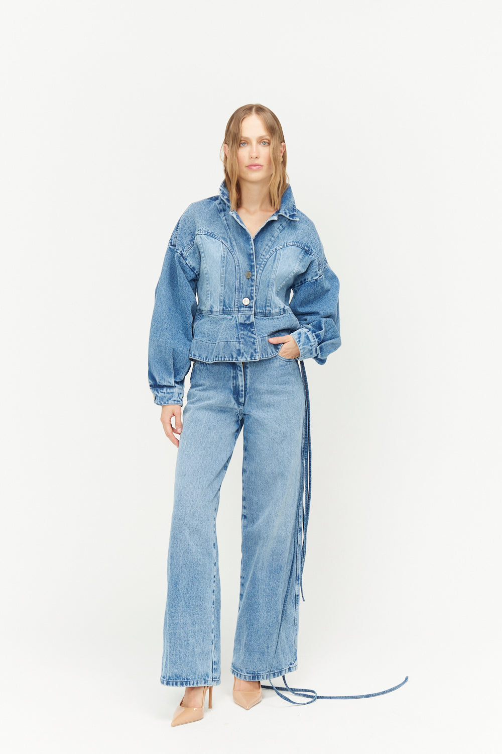 ENTREGA INMEDIATA / Chaqueta Dalcahue Medium Wash