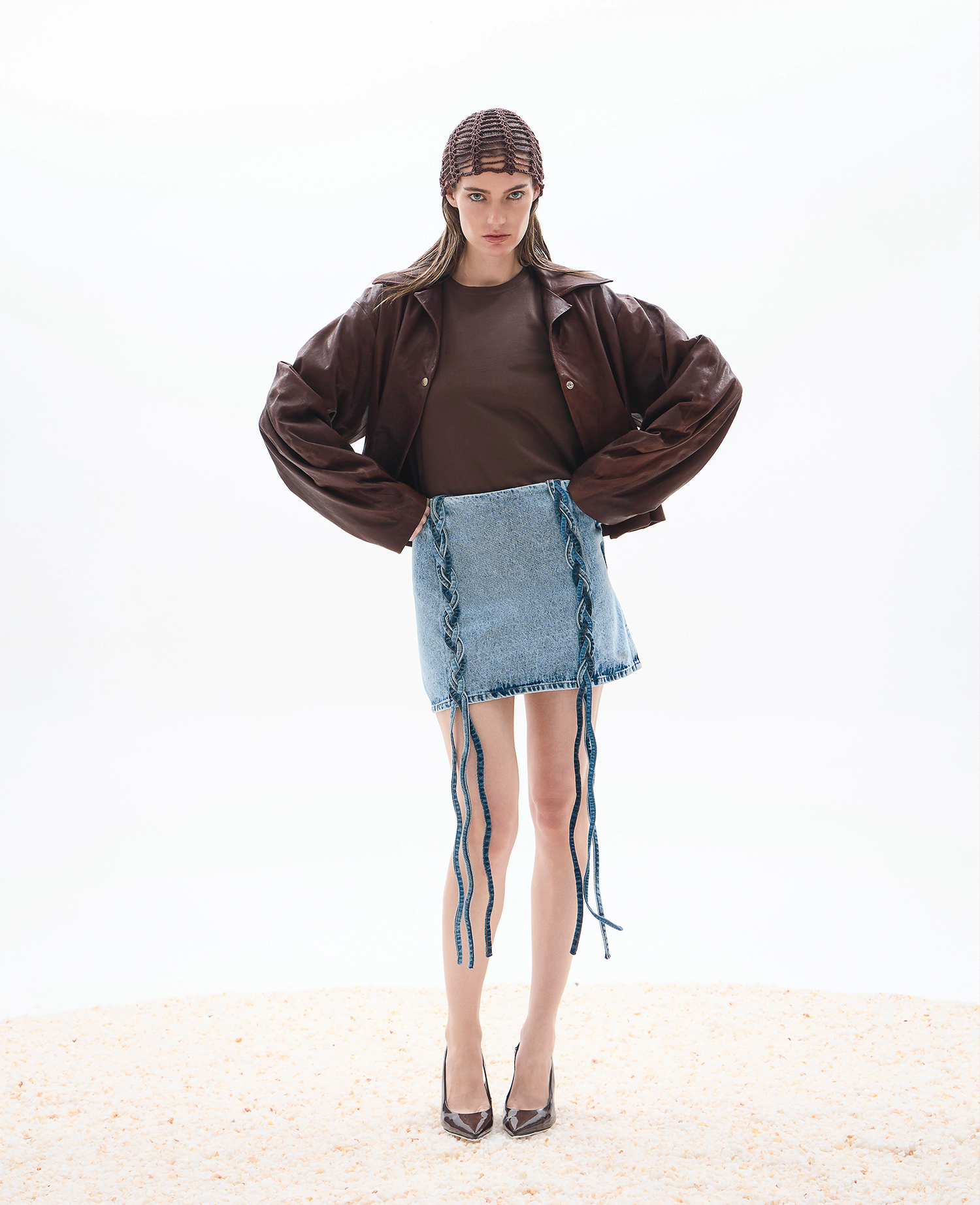 Falda Ruda - Medium Wash