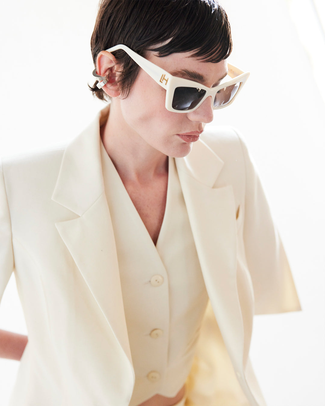 Lentes de Sol Cau Cau Ivory