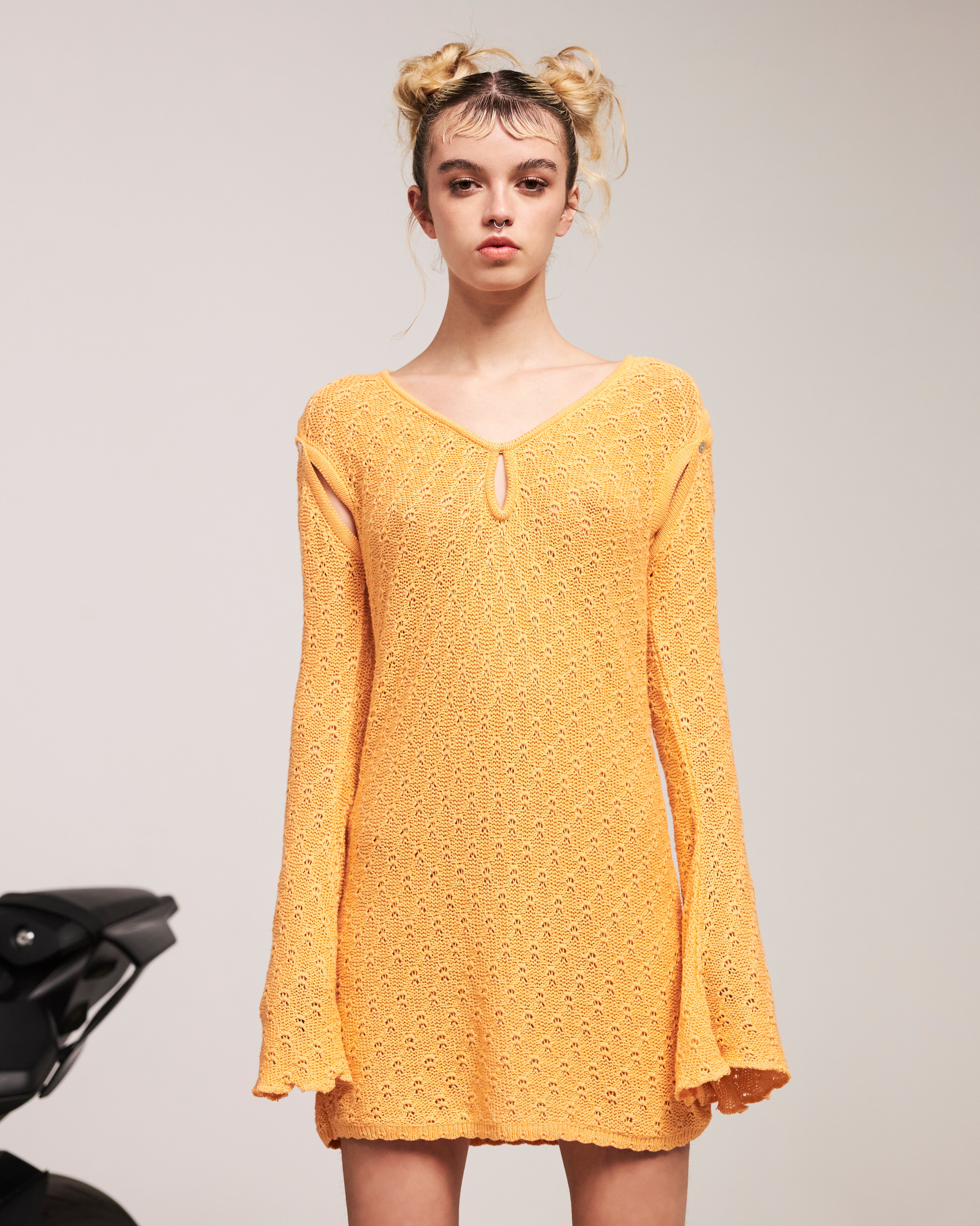 Knit Dress Tamesis Peach