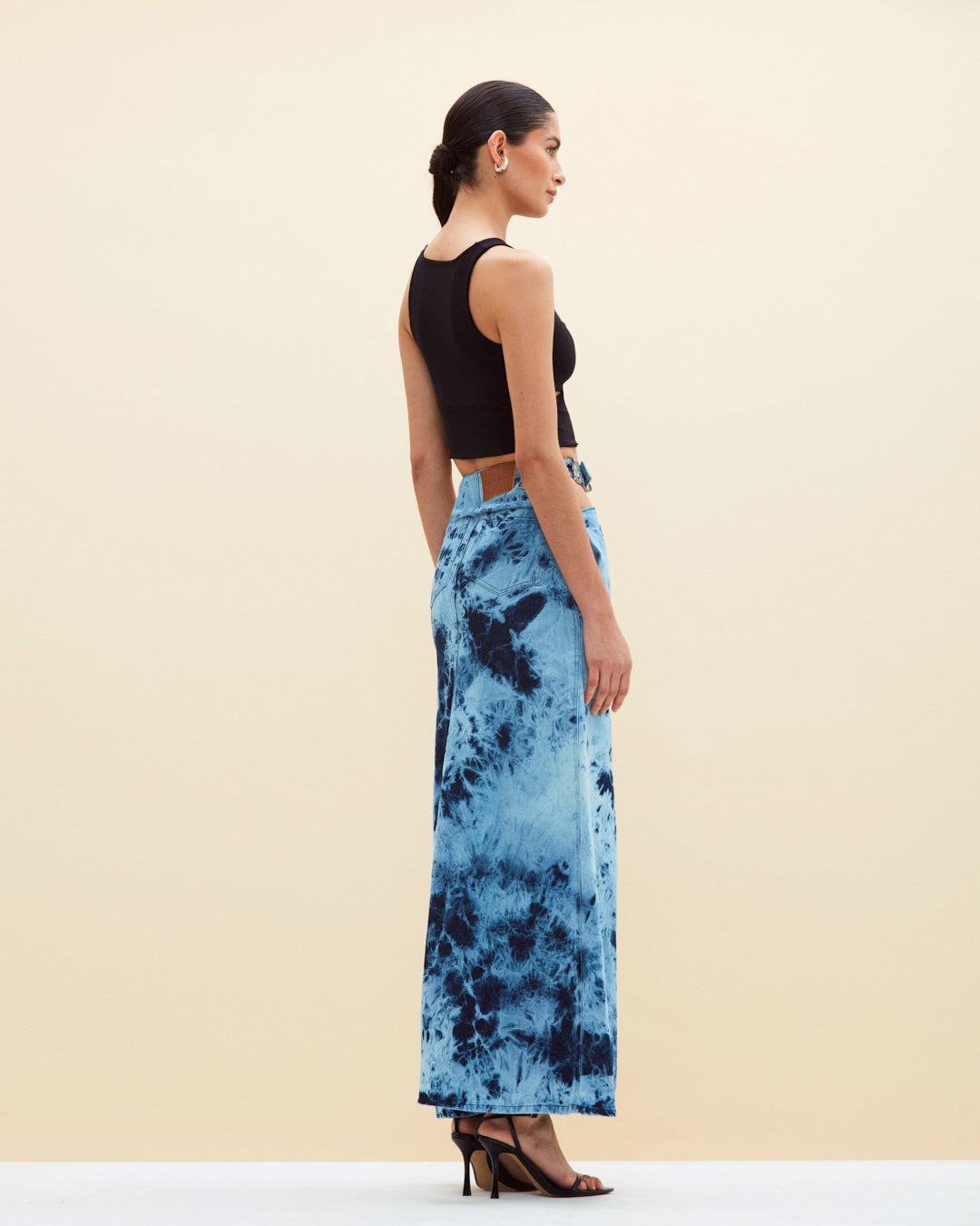 Falda Cosima Blue Tie Dye