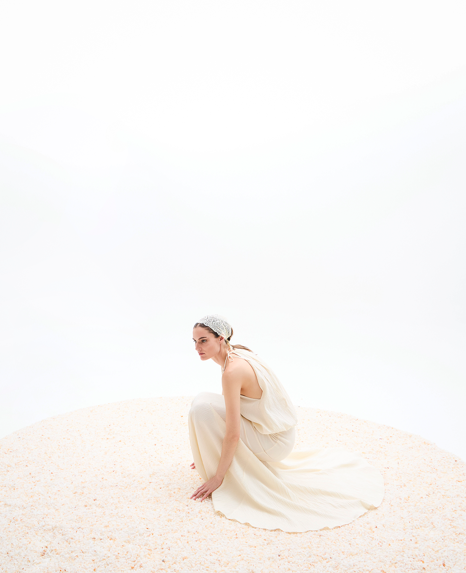 Vestido Ciruelo - Ivory