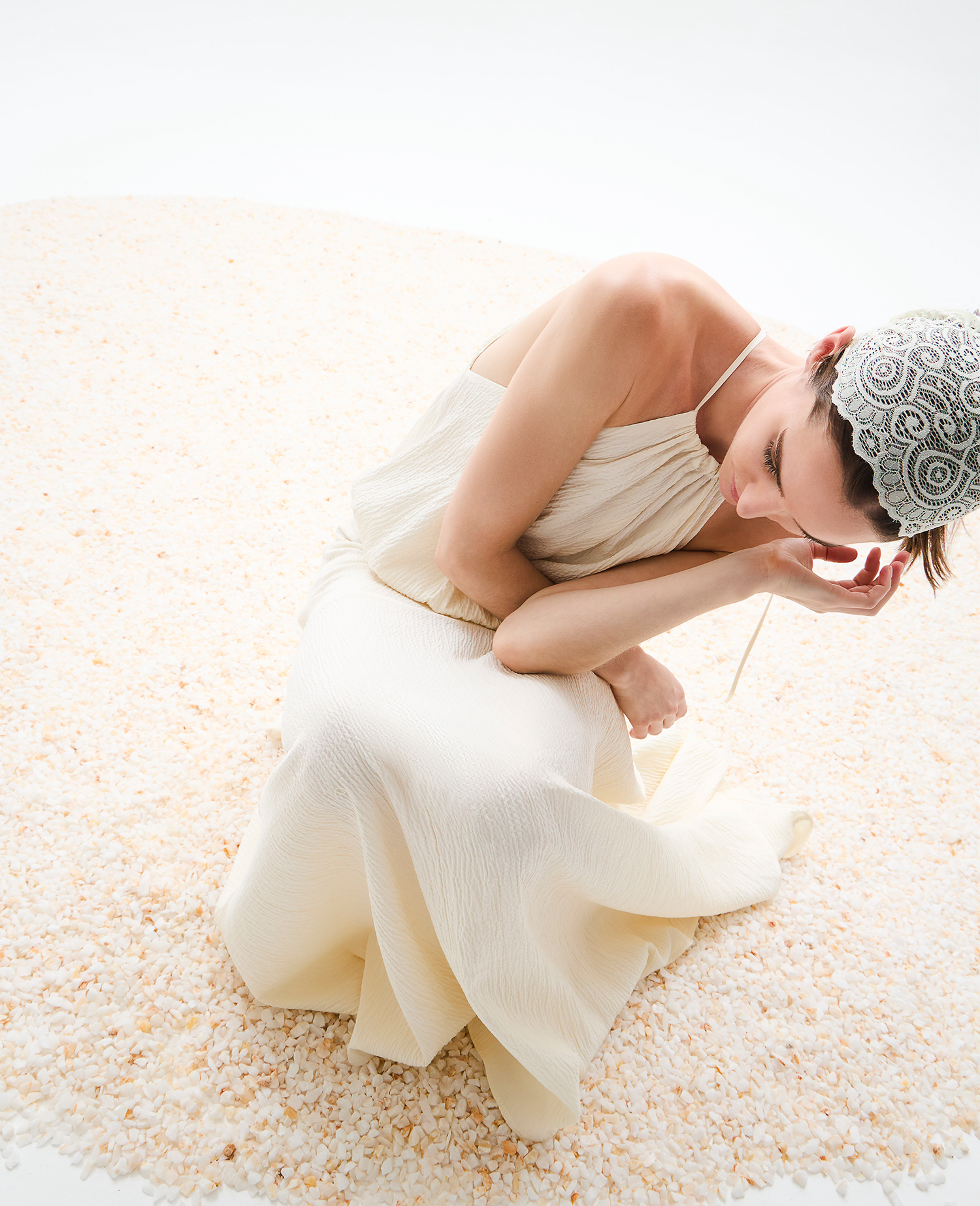 Vestido Ciruelo - Ivory