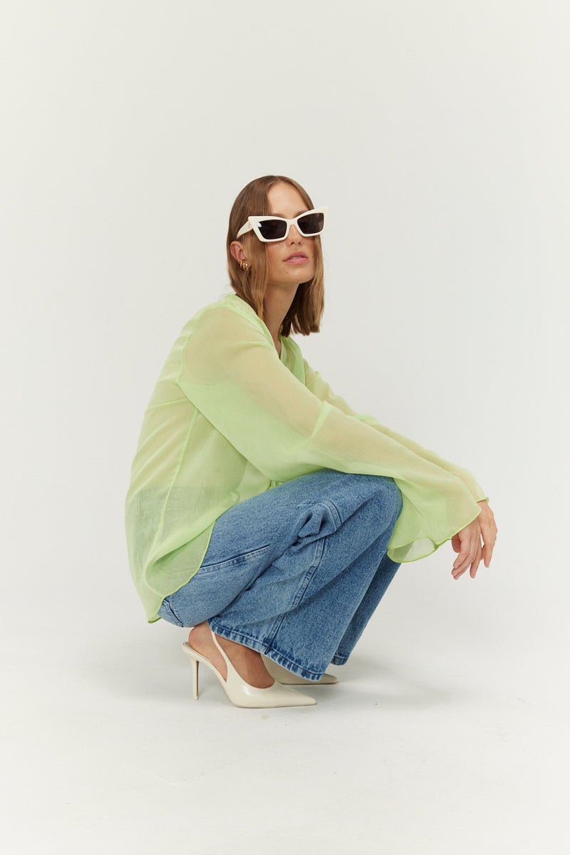 PRE-ORDER Top Nalca Lime Green