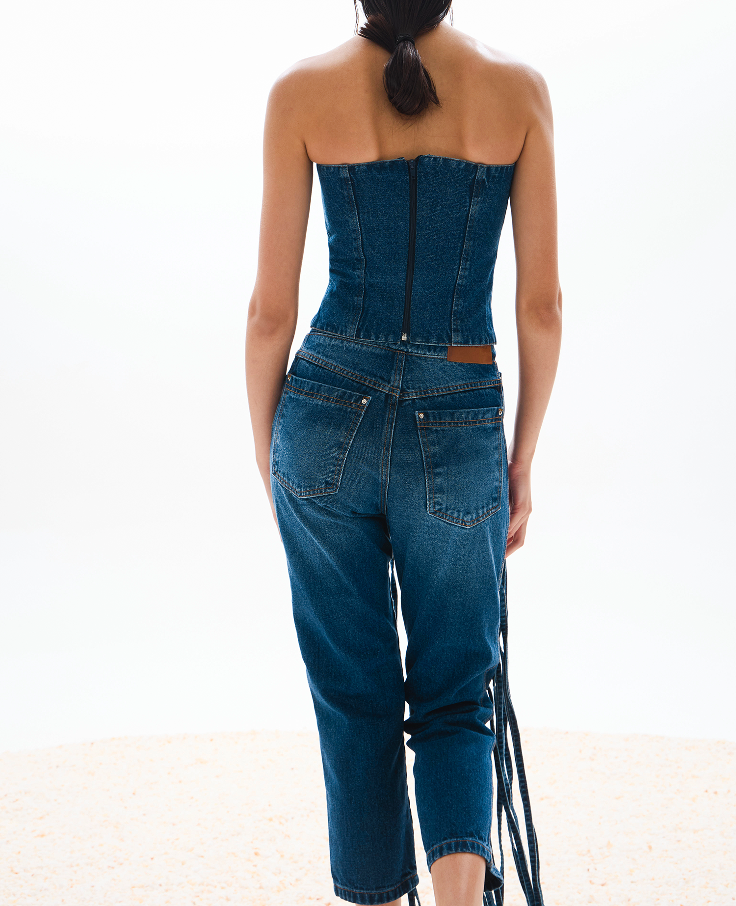 Top Lantana - Medium Wash