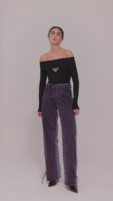 ENTREGA INMEDIATA / Jeans Coppola Acid Purple