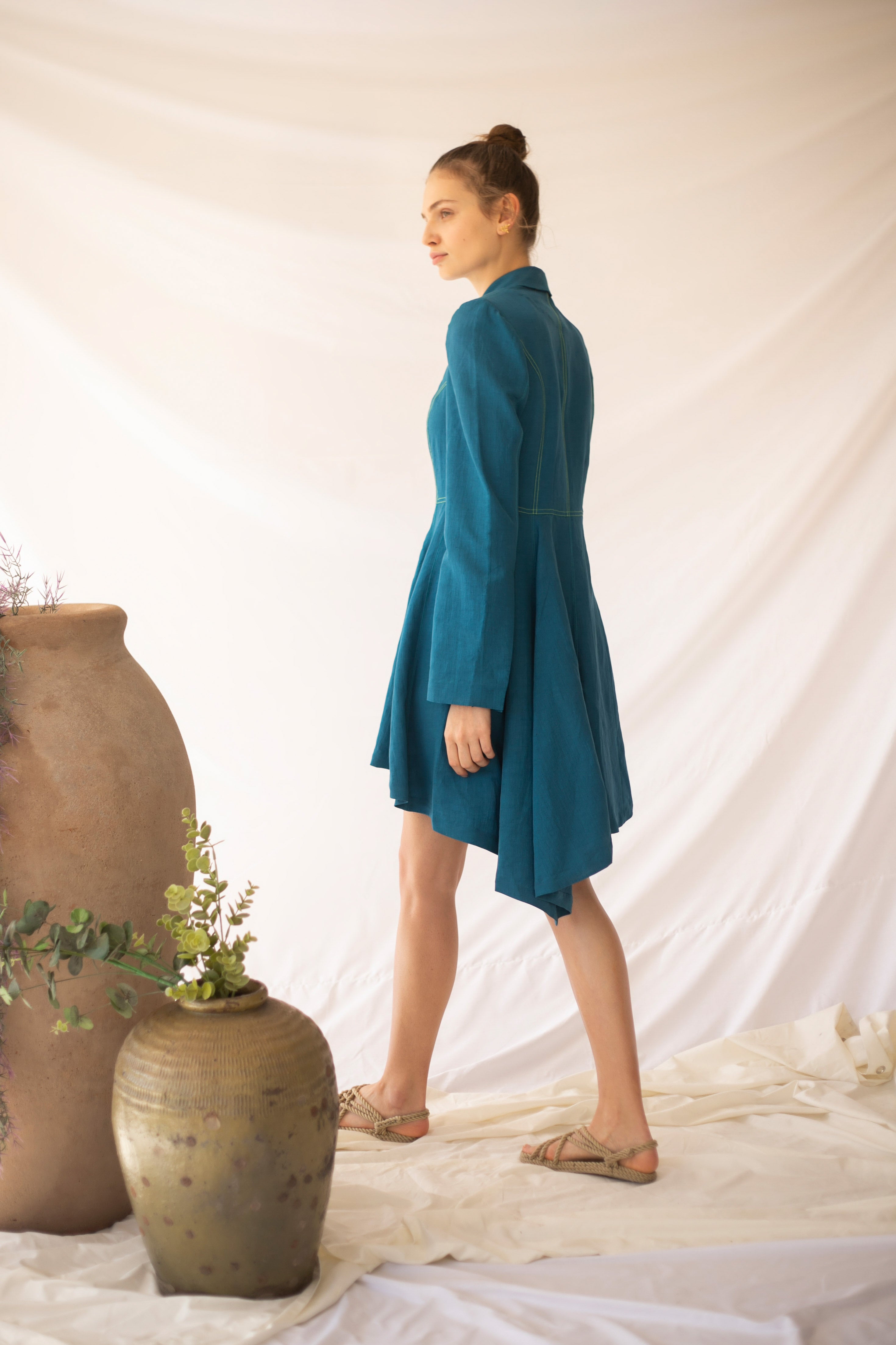 Vestido DEEP - Turquoise