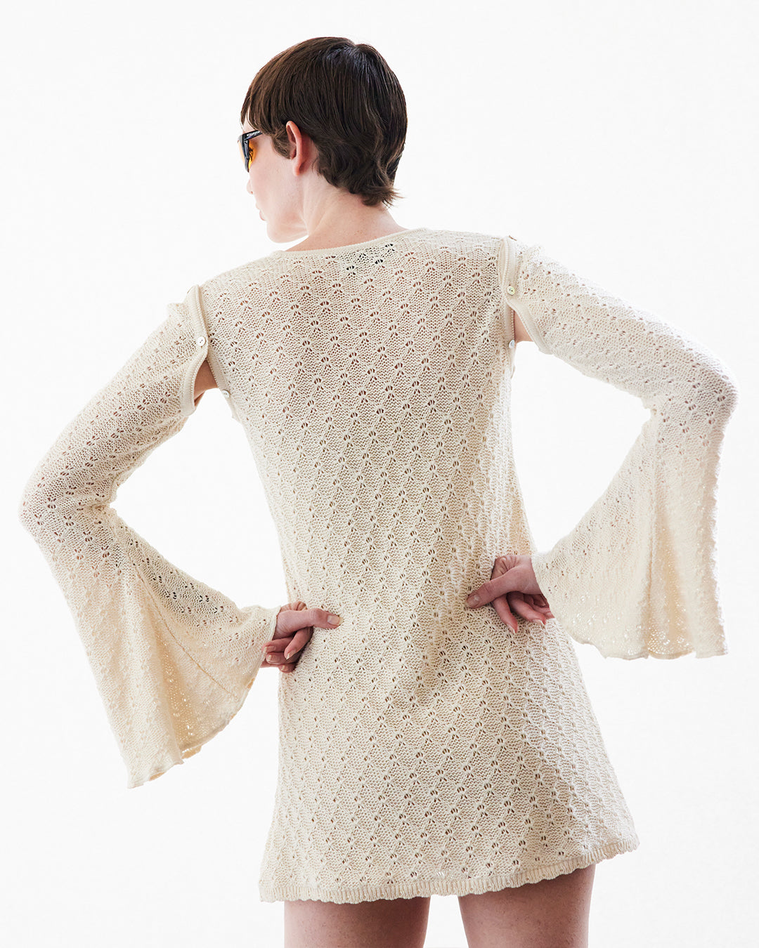 Knit Dress Tamesis Alabaster White